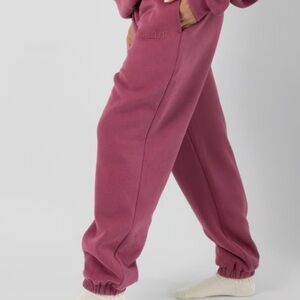 Comfrt Sweatpants Berry Minimalist Limited Edition Color M Medium Unisex
